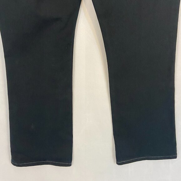 Levi's 545 Low Bootcut Jeans Women's Size 12M (31 x 30) Black Mid Rise - Picture 4 of 11